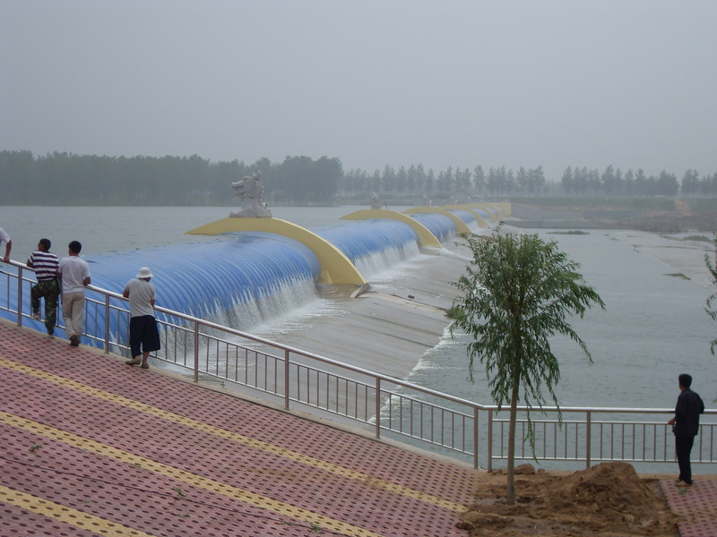 臨沂市郯城縣老沭河龍門橡膠壩工程